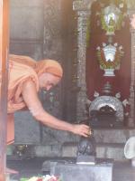Jalabhisheka by HH Swamiji at Samadhi Math and UMD, Mangaluru (29 June 2025.) Pictures Courtesy Shri Ganesh Damble